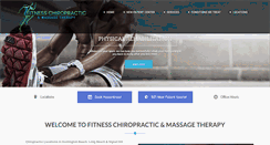 Desktop Screenshot of fitnesschiropractic.net